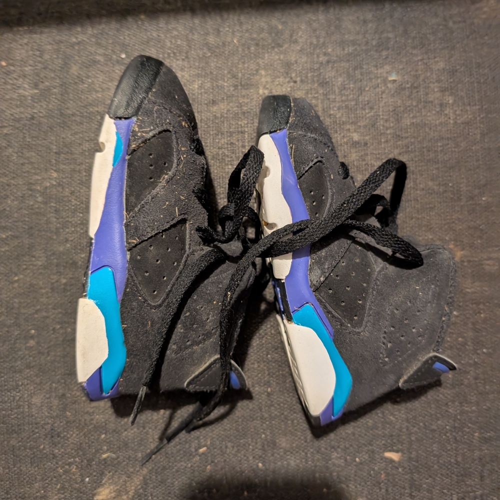 Nike Air Jordan Retro 7 Black Blue Sneakers